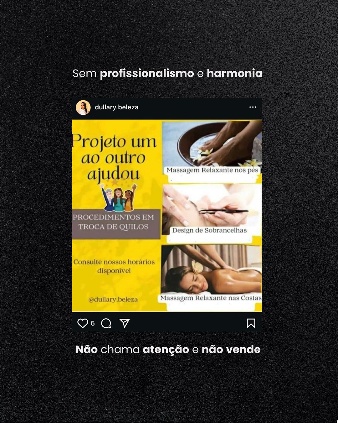 Análise visual de conteúdo antes do reposicionamento